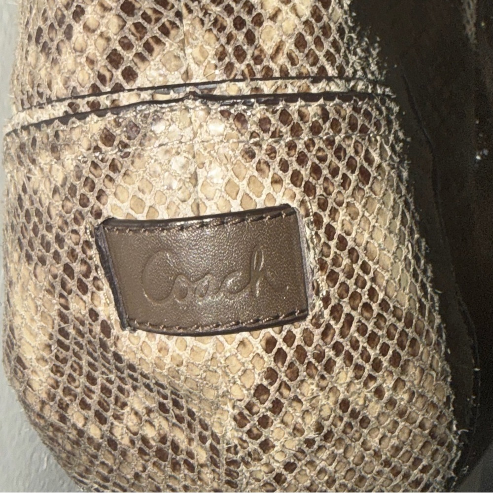 Coach Madison Phoebe Python Print Shoulder Bag - image 8